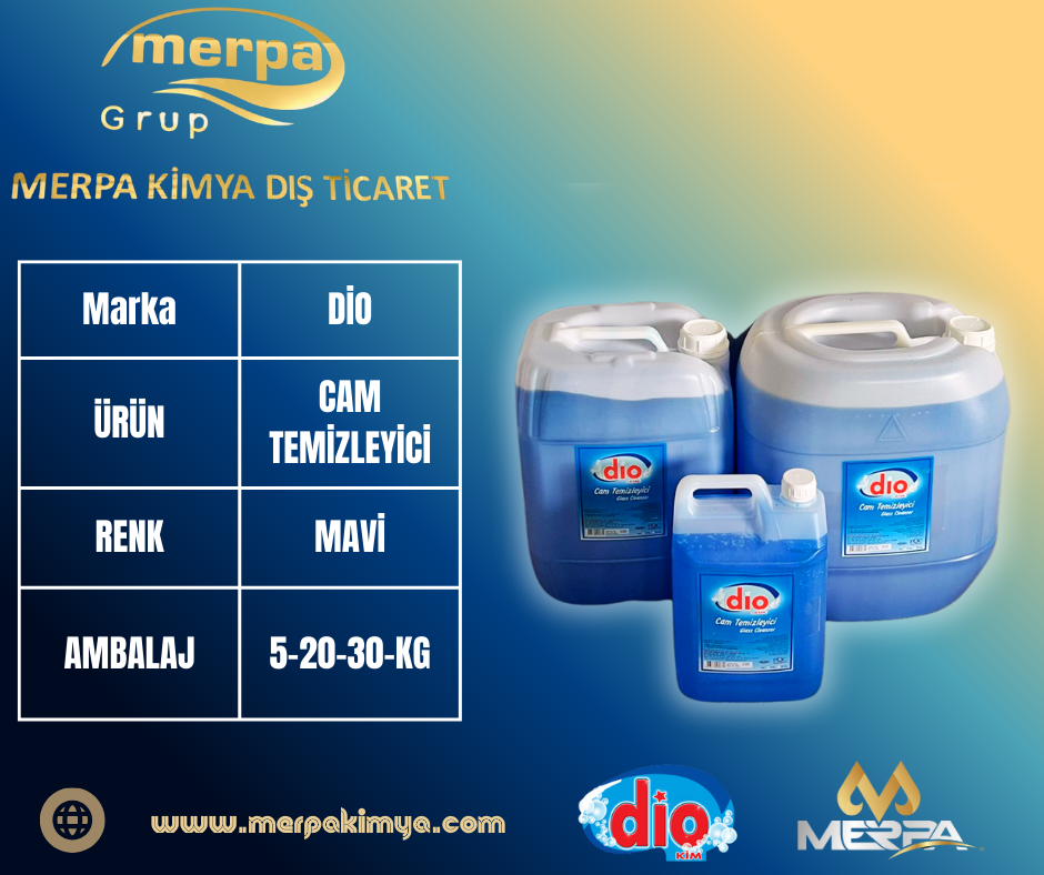 DİO CAM TEMİZLEYİCİ